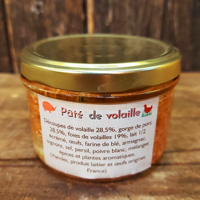 Pâté de volaille (180g)