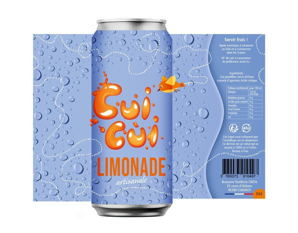 Limonade Cui-Cui (33cl)