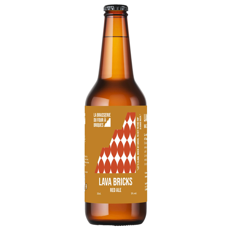 Red Ale - Lava Bricks (33cl) - Brasserie Four à Briques