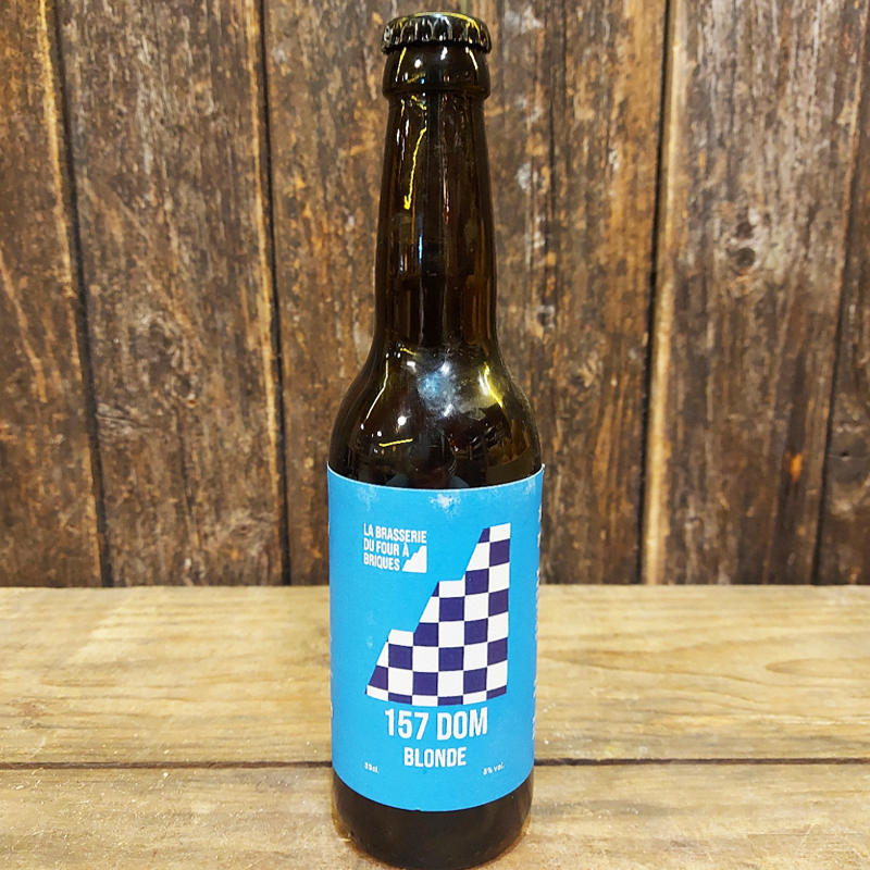 Bière blonde - 157 DOM (33cl) - Brasserie Four à Briques