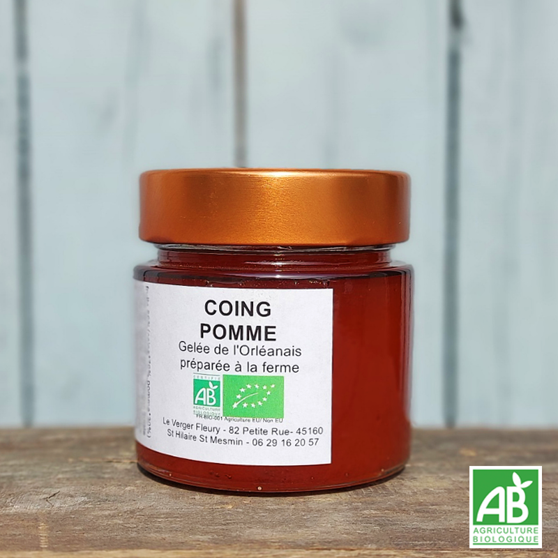 Confiture de pomme poire coing