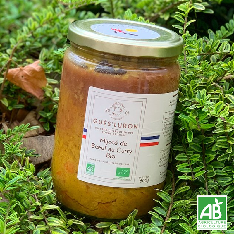 Mijoté de boeuf au curry (600g)