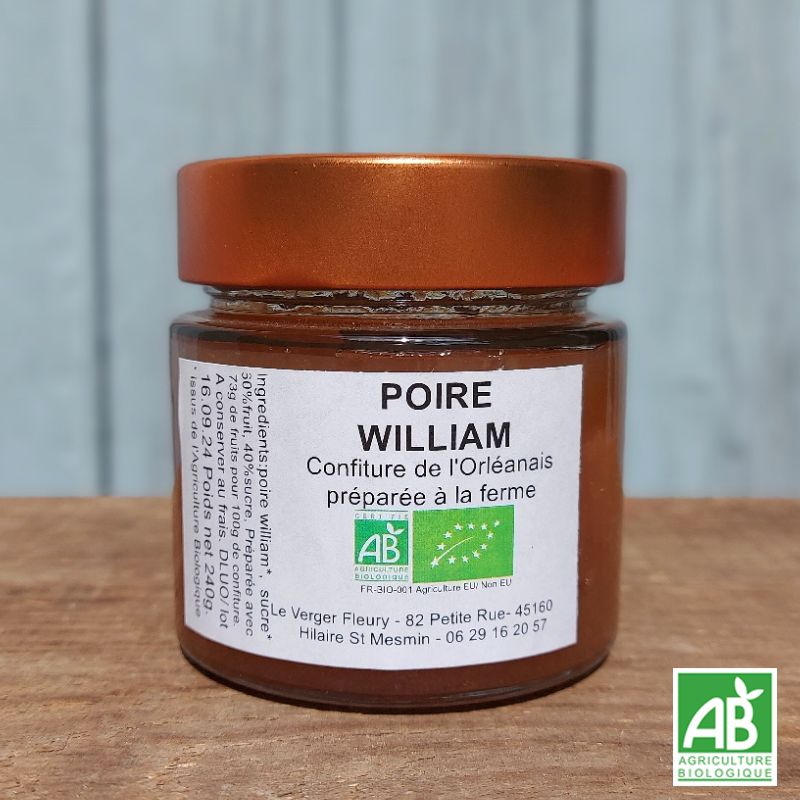 Confiture de Poire Williams