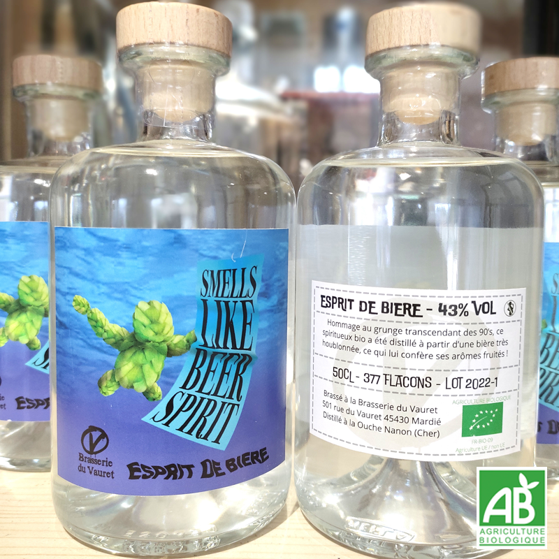 Eau de vie de bière (50cl) - Brasserie du Vauret
