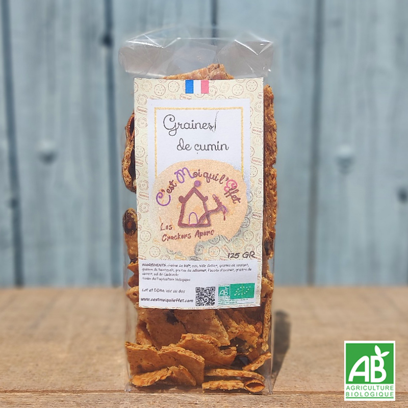 Crackers Graines de Cumin