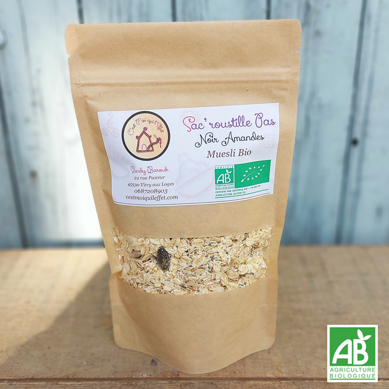 Muesli noir amande (200g)