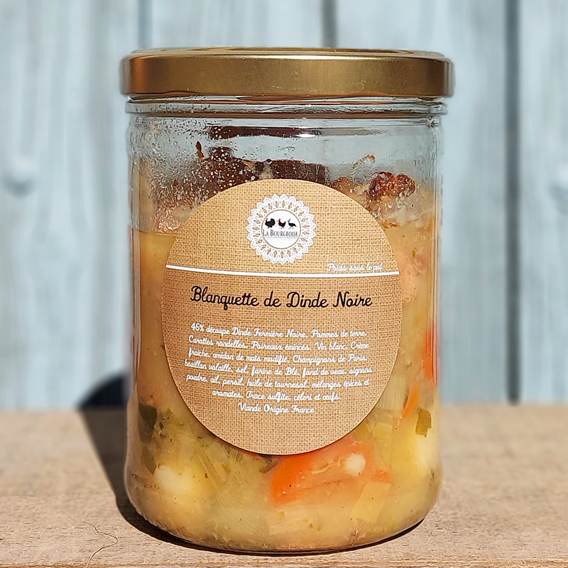 Blanquette de dinde noire (650g)