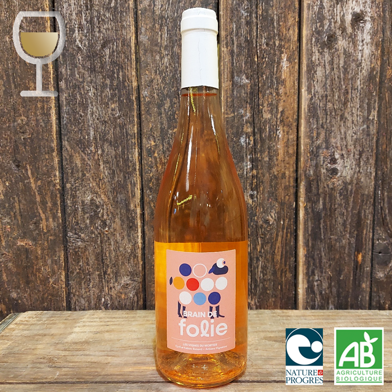 Brain de Folie rosé - Domaine du Mortier