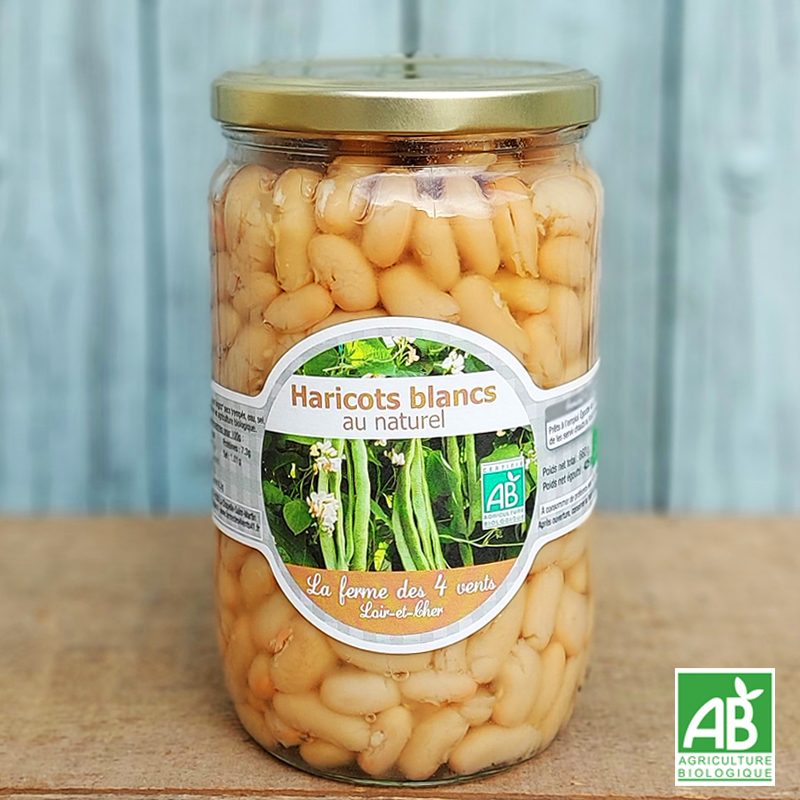 Haricot blanc au naturel (425g)