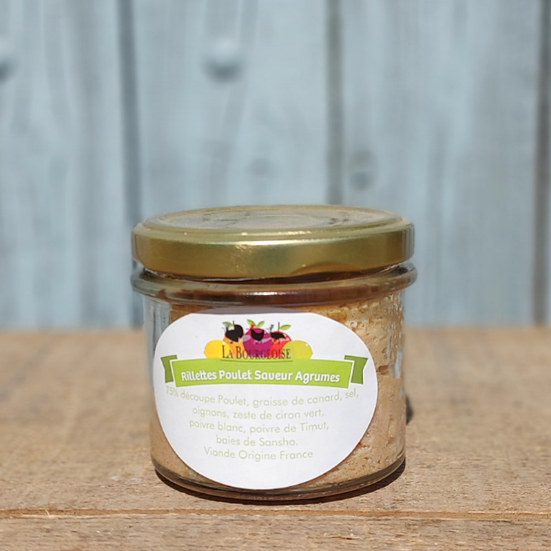 Rillettes de Poulet Agrumes (90g)