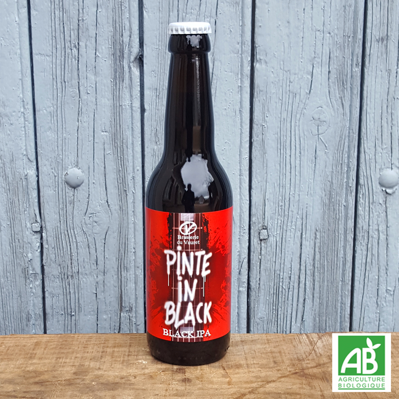 IPA "Pinte in black" (33cl) - Brasserie du Vauret