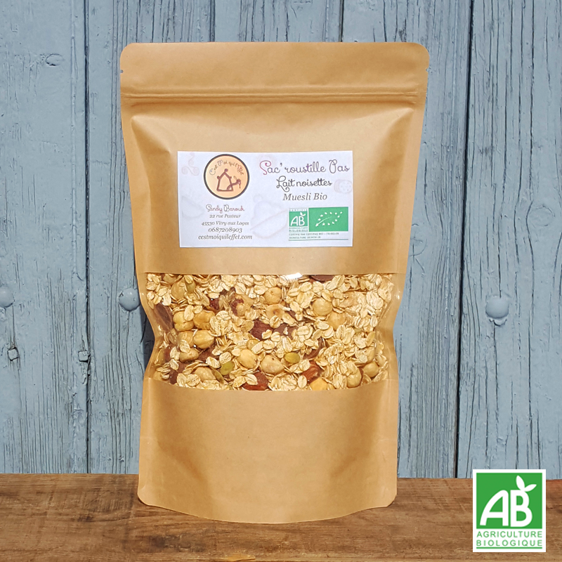 Muesli Lait Noisettes (200g)