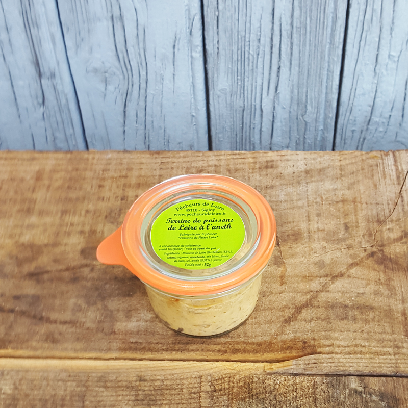 Terrine de Poissons de Loire à l'aneth (50g)