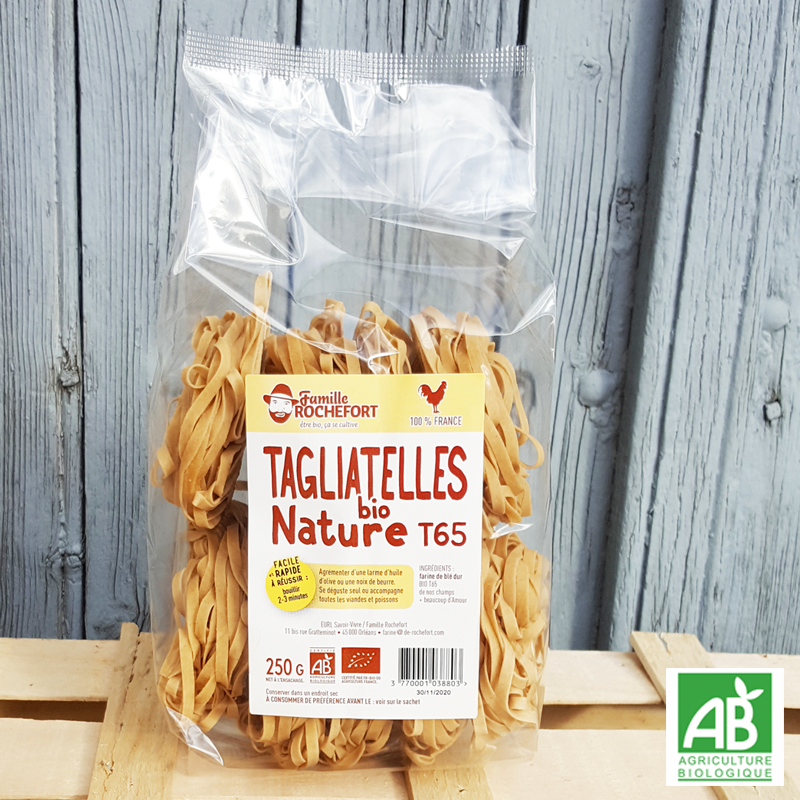 Tagliatelles 100% blé dur (250g)