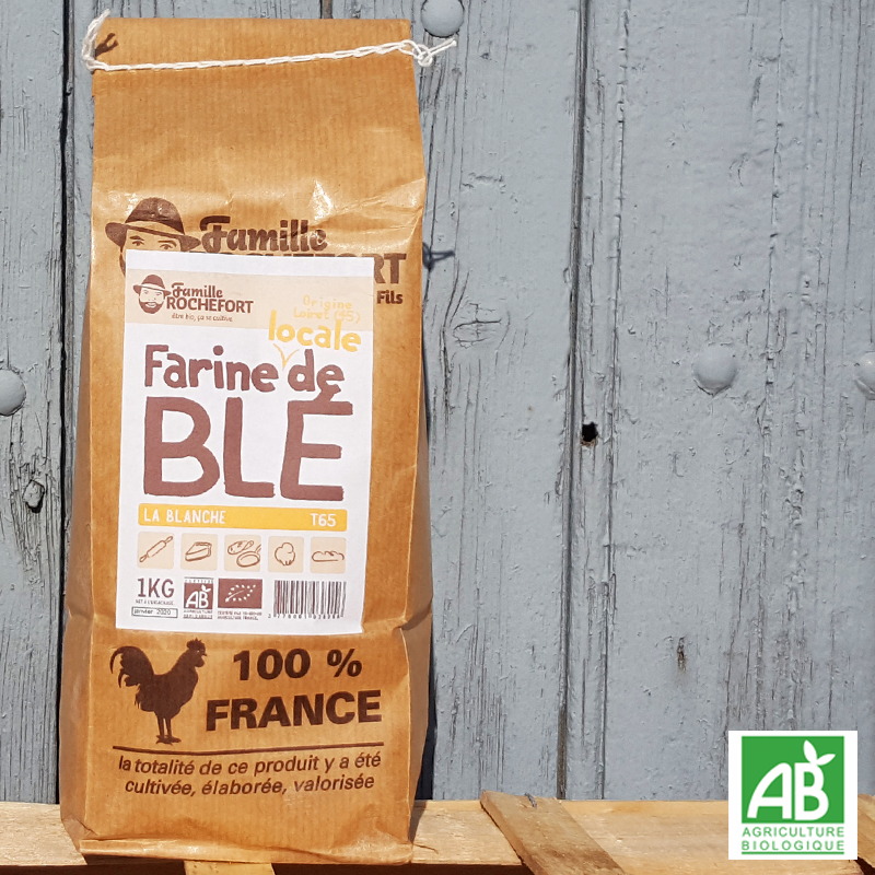Farine de Blé T65 "La Blanche" (1kg)
