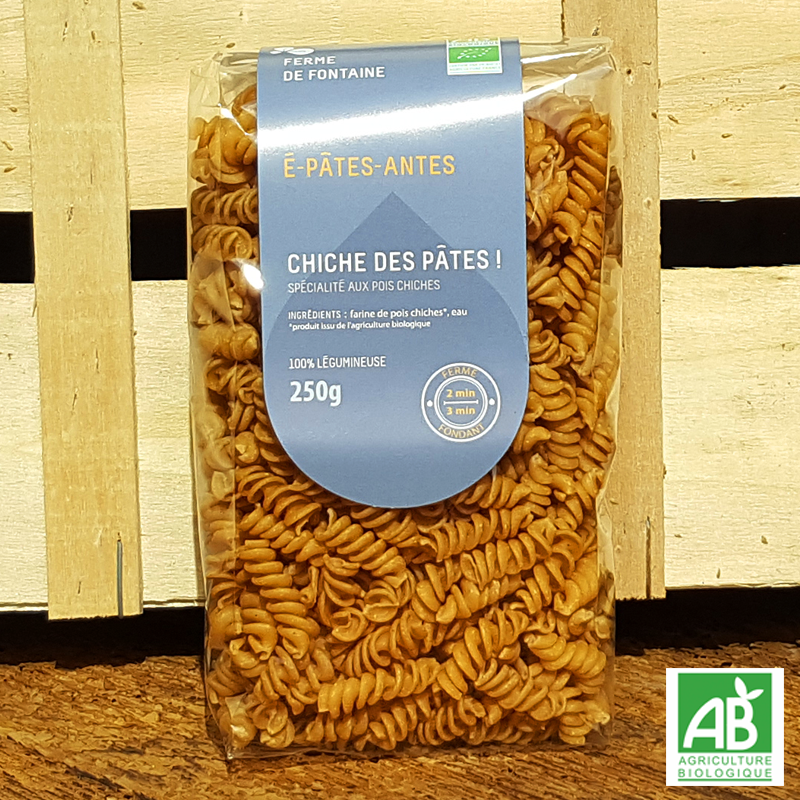 Pâtes aux pois chiches (250g)