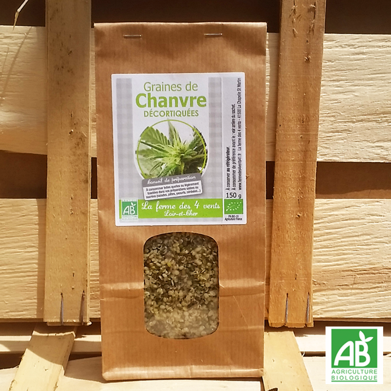 Graines de chanvre (150g)