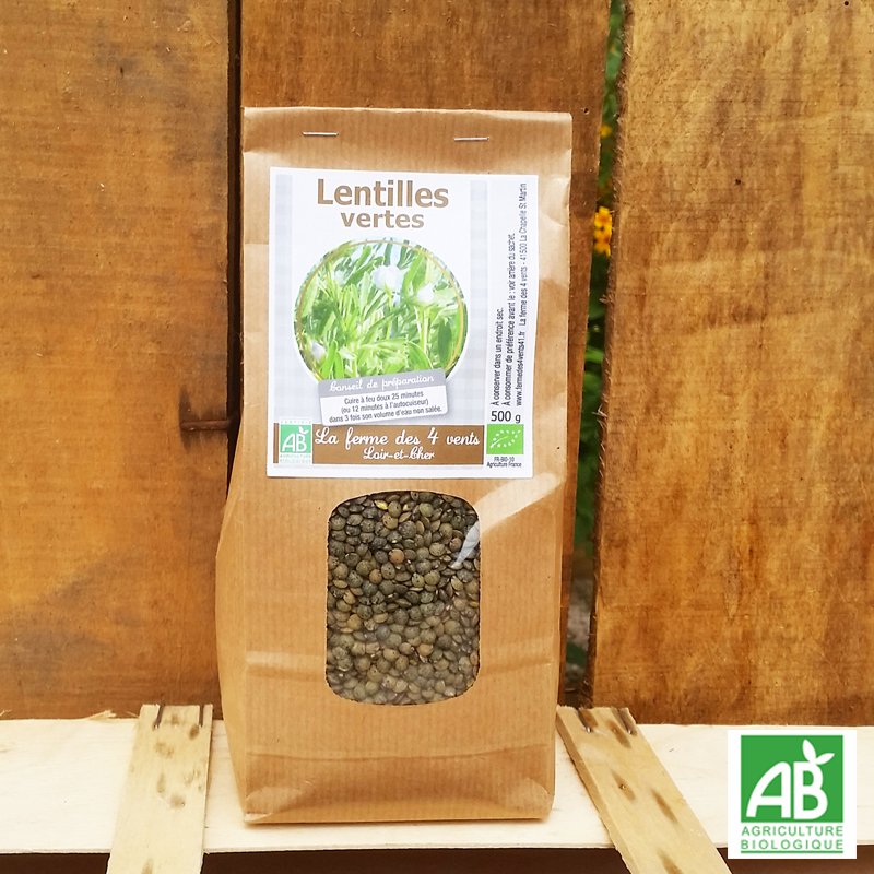 Lentille verte (500g)