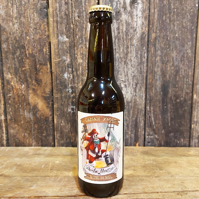 Bière d'hiver - Captain X-Mas (33cl) - Brasserie Barbe Mousse