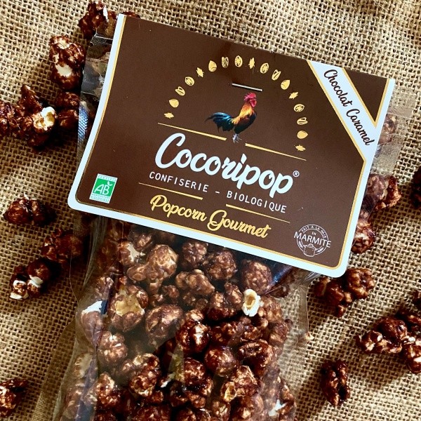 Popcorn chocolat caramel