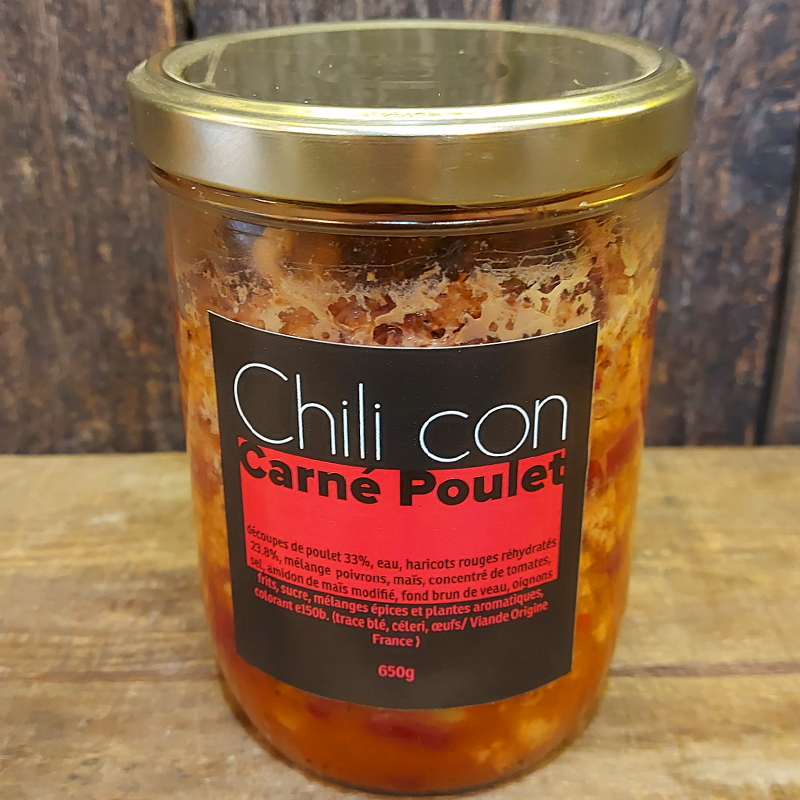 Chili con Carne de Poulet (650g)