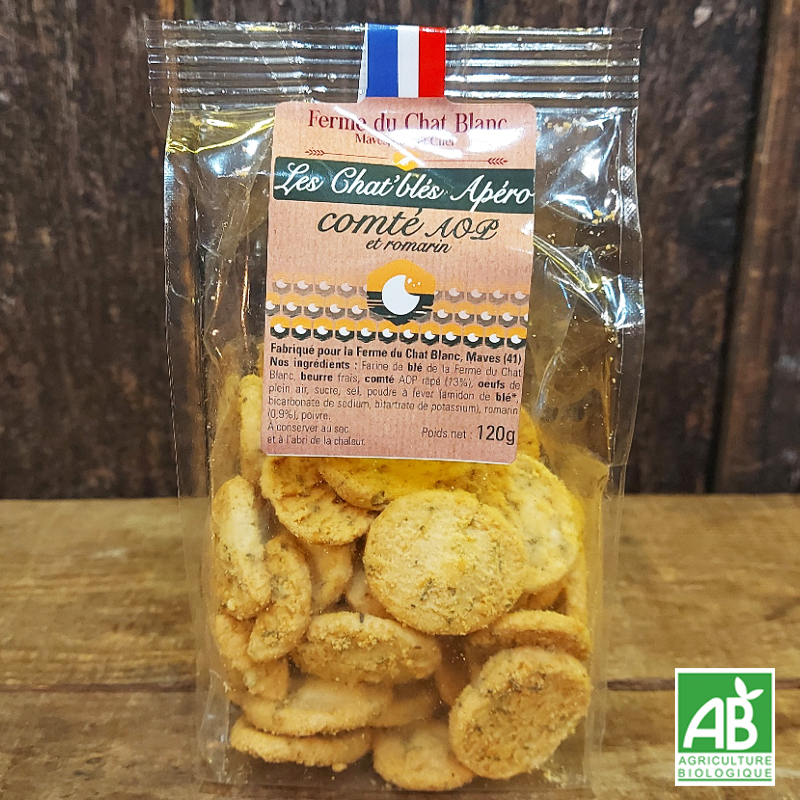 Sablés Comté AOP Romarin