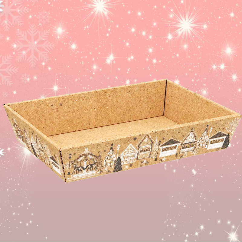 Corbeille carton décor
