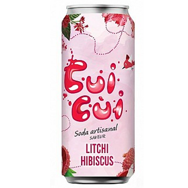Litchi - Hibiscus "Cui-Cui" (33cl)
