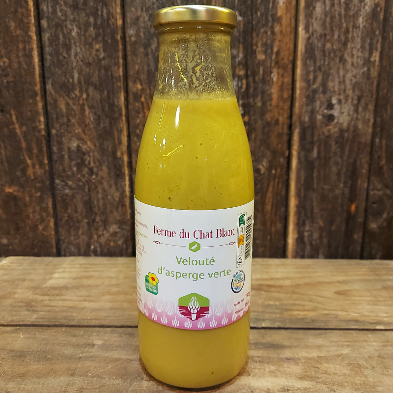 Velouté d'asperges vertes (75cl)