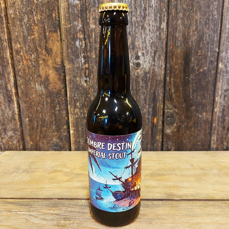 Imperial Stout Tonka Vanille (33cl) - Brasserie Barbe Mousse