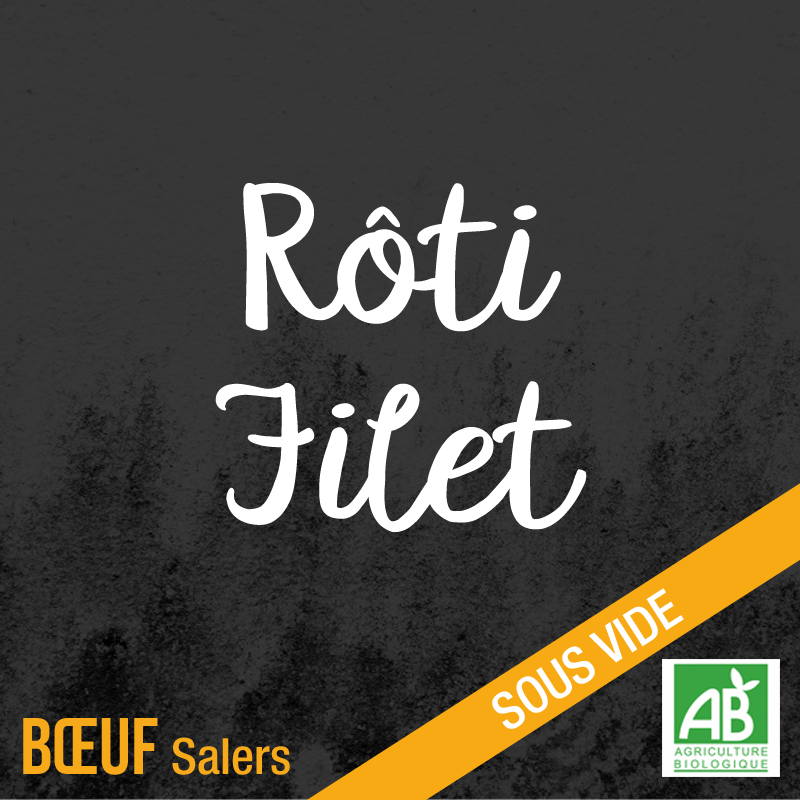 Rôti filet - 0.923kg