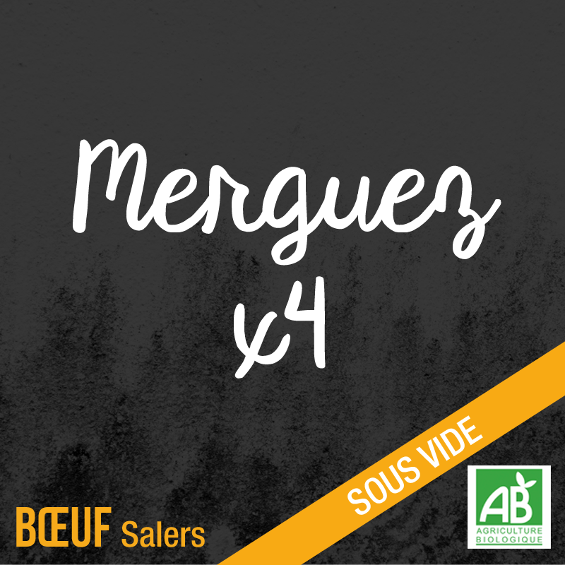 Merguez x4 - 0.260kg