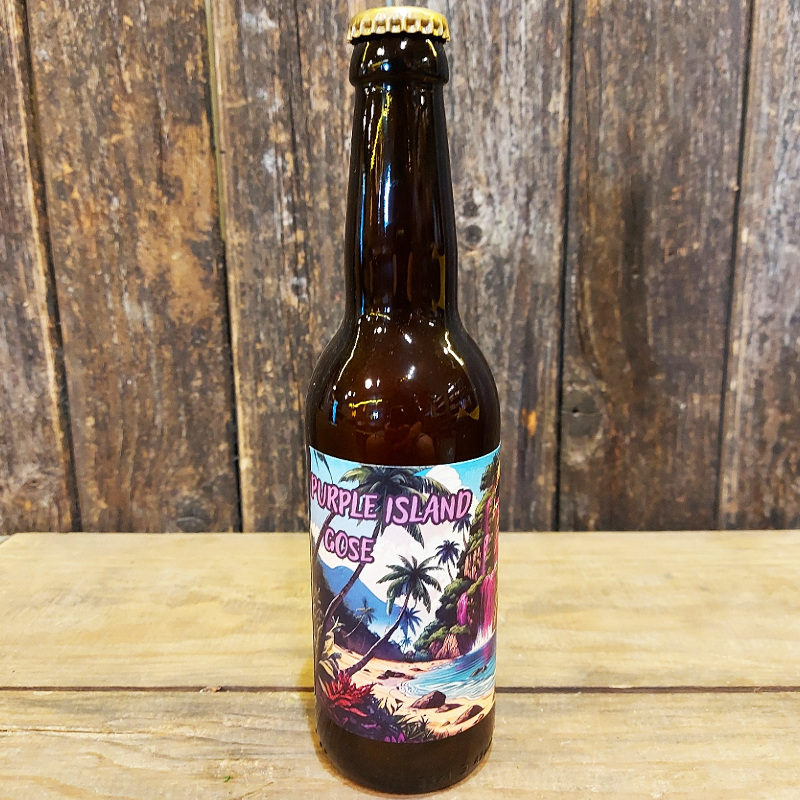 Gose - Purple Island (33cl) - Brasserie Barbe Mousse
