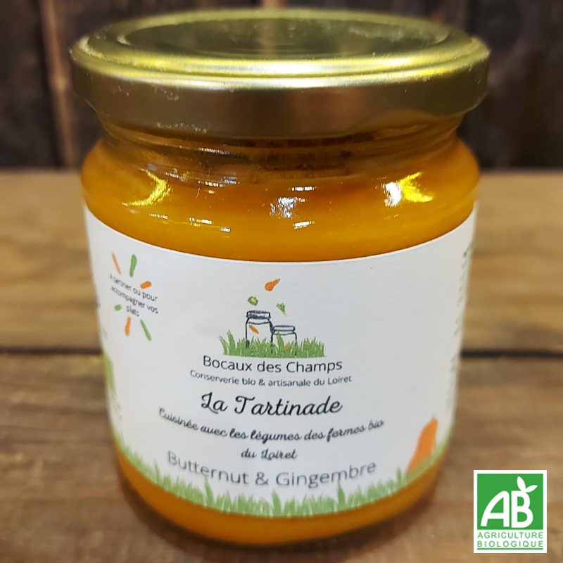 Tartinade butternut & gingembre