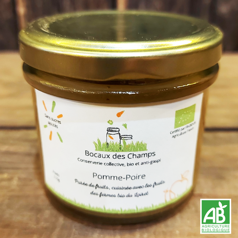 Purée pomme-poire (110g)