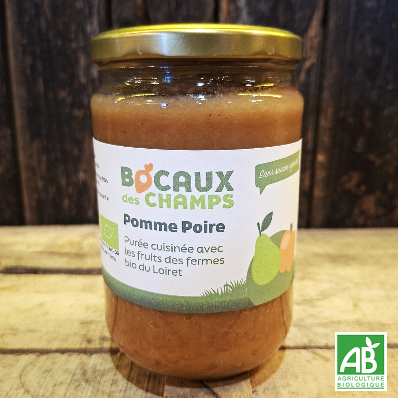 Purée pomme-poire (600g)
