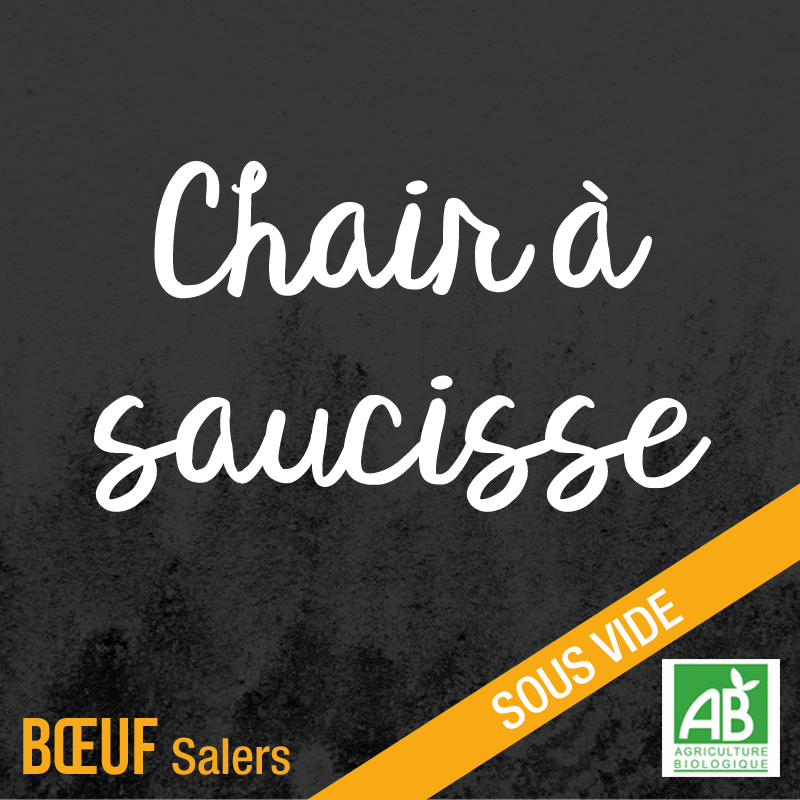 Chair à saucisse - 0,460kg