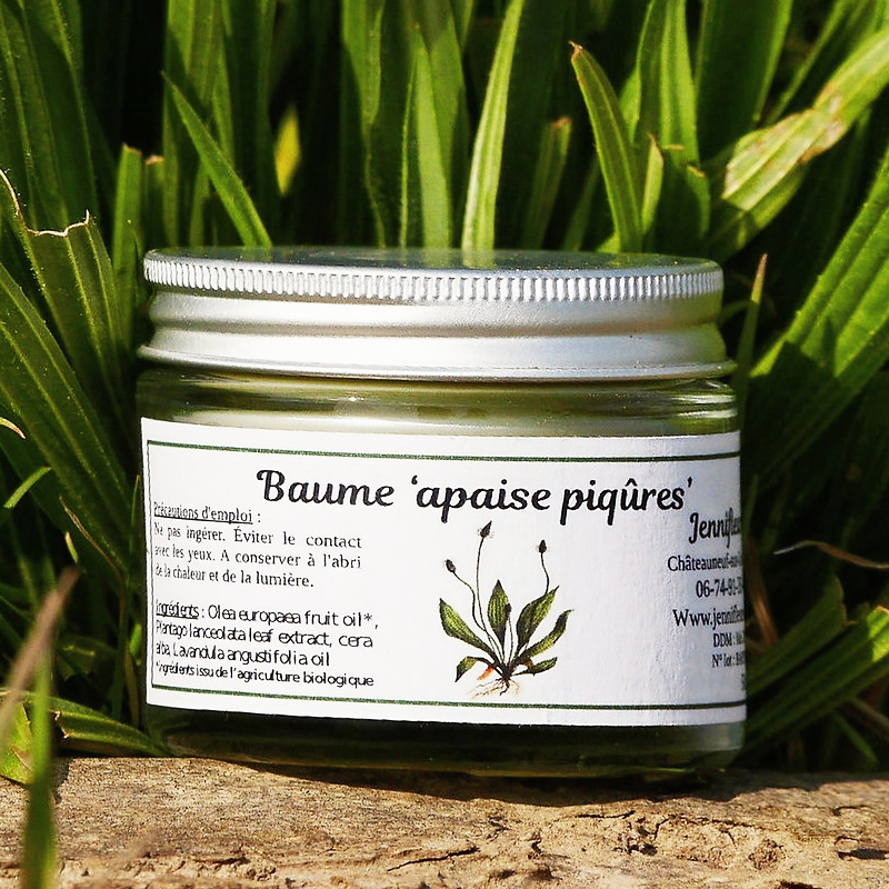 Baume "apaise piqures"