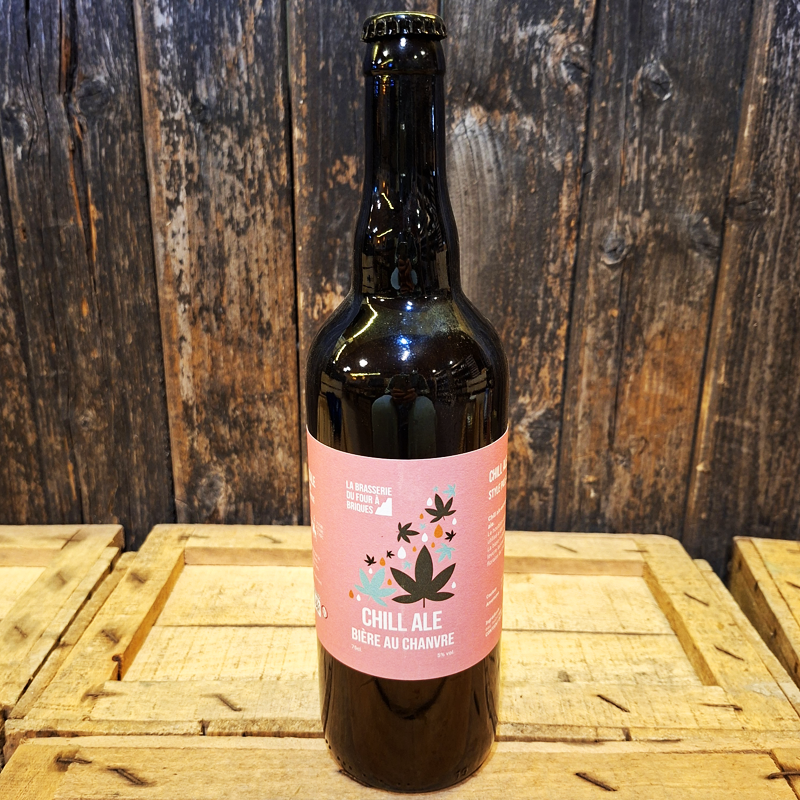 Bière au chanvre - Chill Ale (75cl) - Brasserie Four à Briques