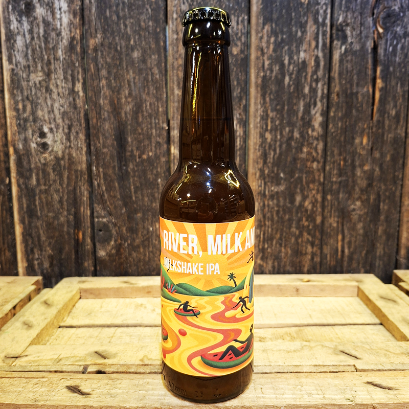 River milk and sun - Milkshake IPA (33cl) - Brasserie Four à Briques