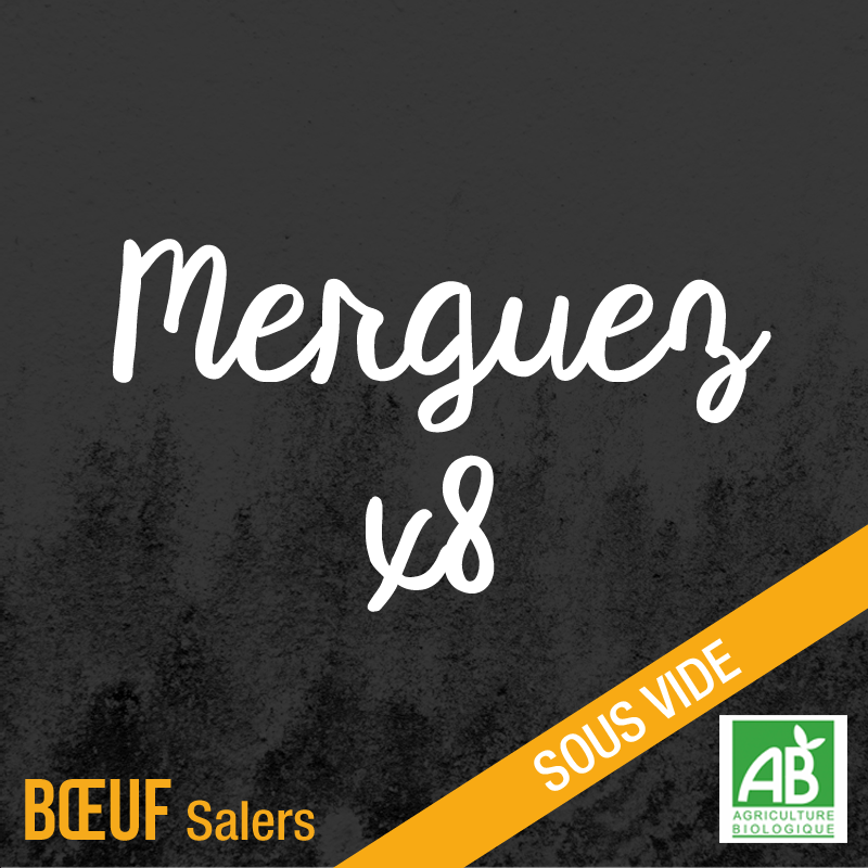 Merguez x8 - 0.550kg