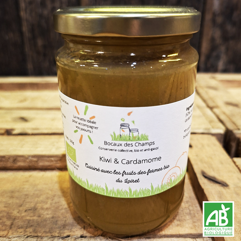 Confiture Kiwi Cardamome (325g)