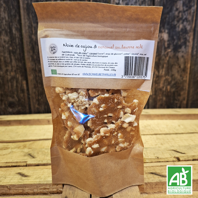 Noix de Cajou Caramel beurre salé
