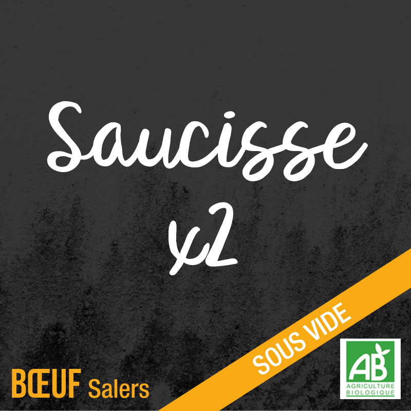 Saucisse x2 - 0.186kg