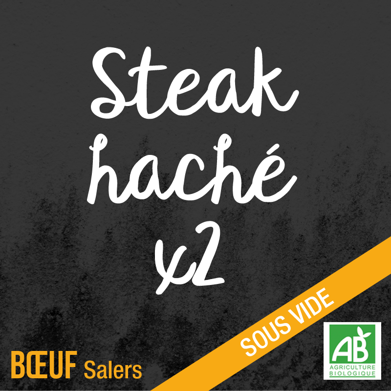 Steak haché x2 - 0.264kg
