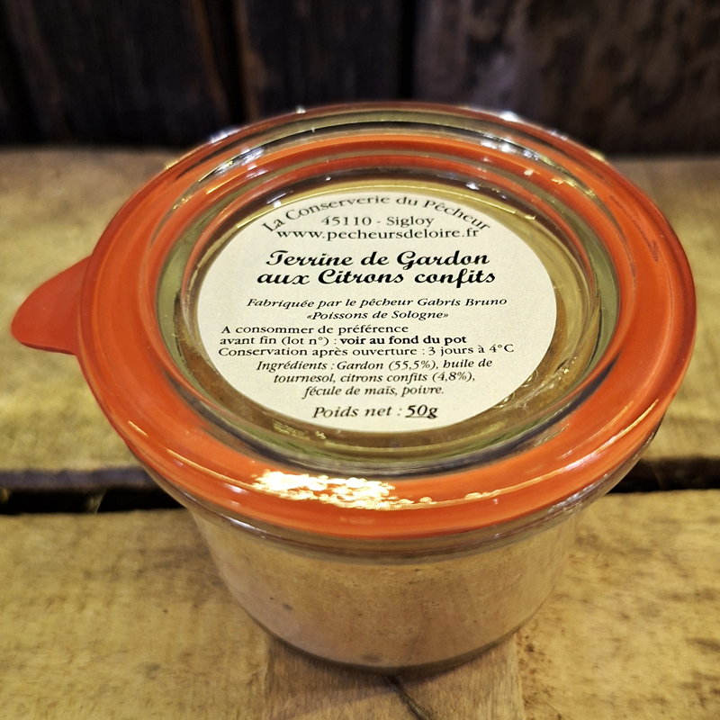 Terrine Gardon aux Citrons confits (50g)