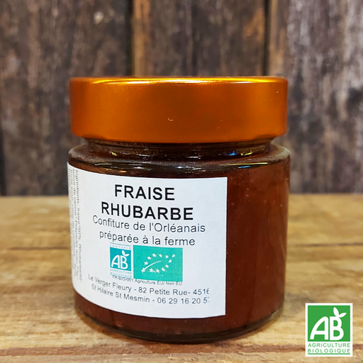 Confiture de Fraise Rhubarbe