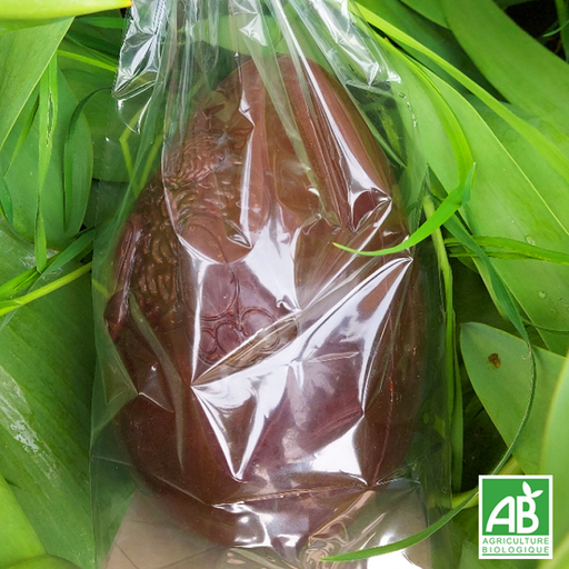 Oeuf en chocolat noir