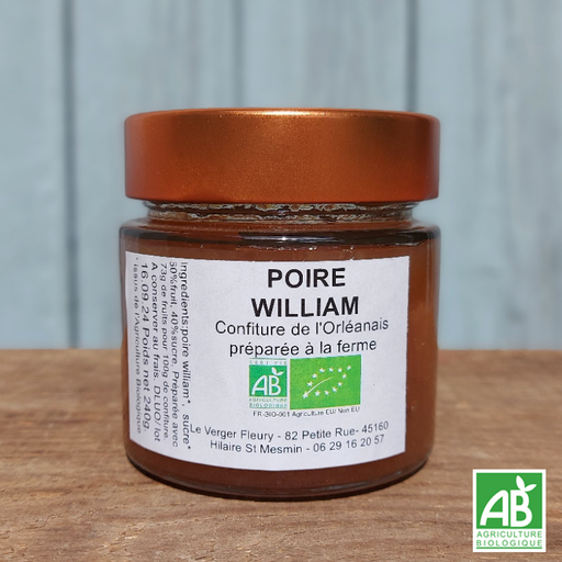 Confiture de Poire Williams