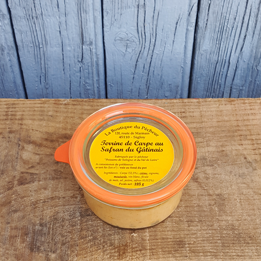 Terrine de Carpe au Safran du Gâtinais (105g)